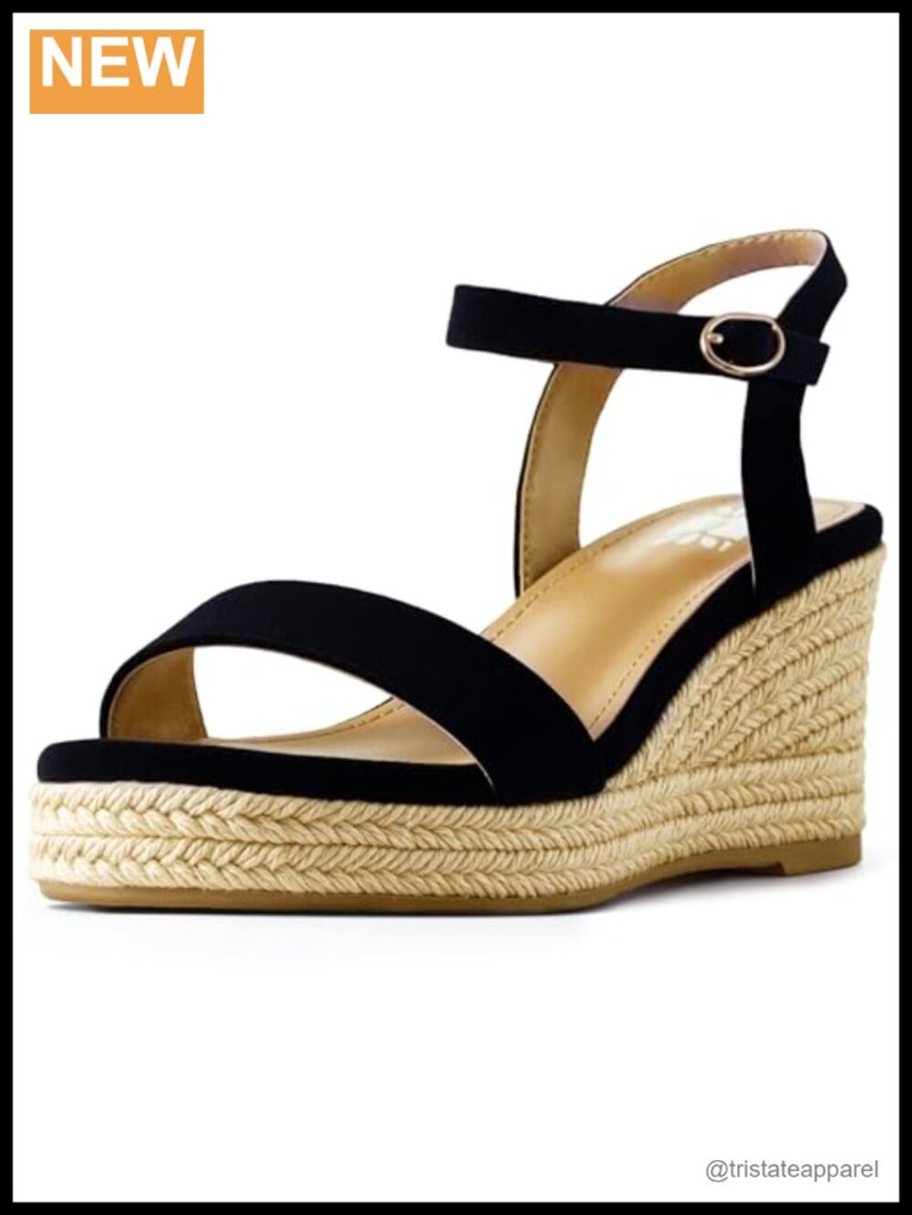 Women's Espadrille Wedge Platform Sandals Strappy Ankle Strap Open Toe Dressy